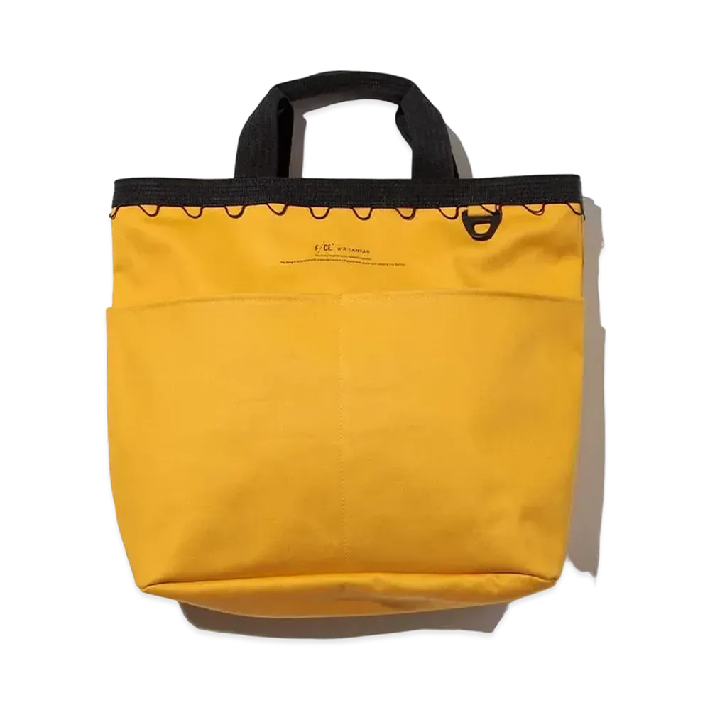 F/CE. W.R Canvas Tote "Yellow"