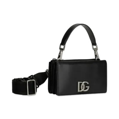 Dolce&Gabbana Mini Hand Bag Crossbody Strap "Black"