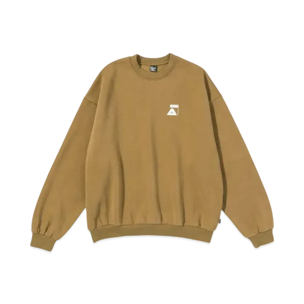 POLeR Summit Crew Fleece Sweatshirt "Khaki"