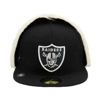 NEW ERA x THE CAP 59Fifty THE DOGEAR Las Vegas Raiders "Black"