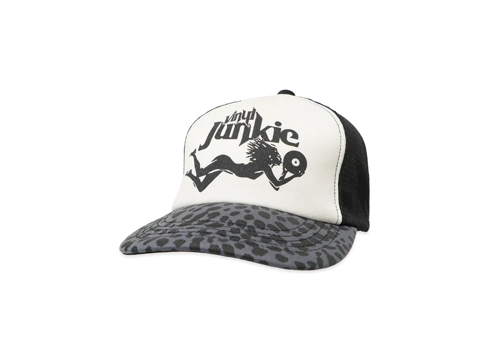HYSTERIC GLAMOUR Vinyl Junkie Mesh Cap "Black"