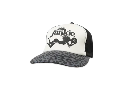HYSTERIC GLAMOUR Vinyl Junkie Mesh Cap "Black"
