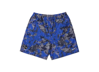 F.C.Real Bristol x FRAGMENT Camouflage Nylon Shorts "A (Pixel Camo)"
