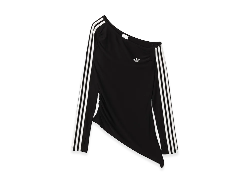 adidas Women's Asymetric Top "Black"