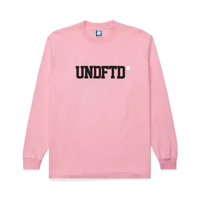 UNDEFEATED TRADEMARK L/S TEE - 80314 "Pink"