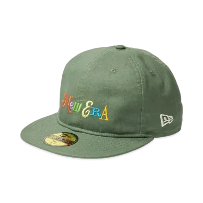 NEW ERA 59Fifty Cotton Flax New Era "Military Green"