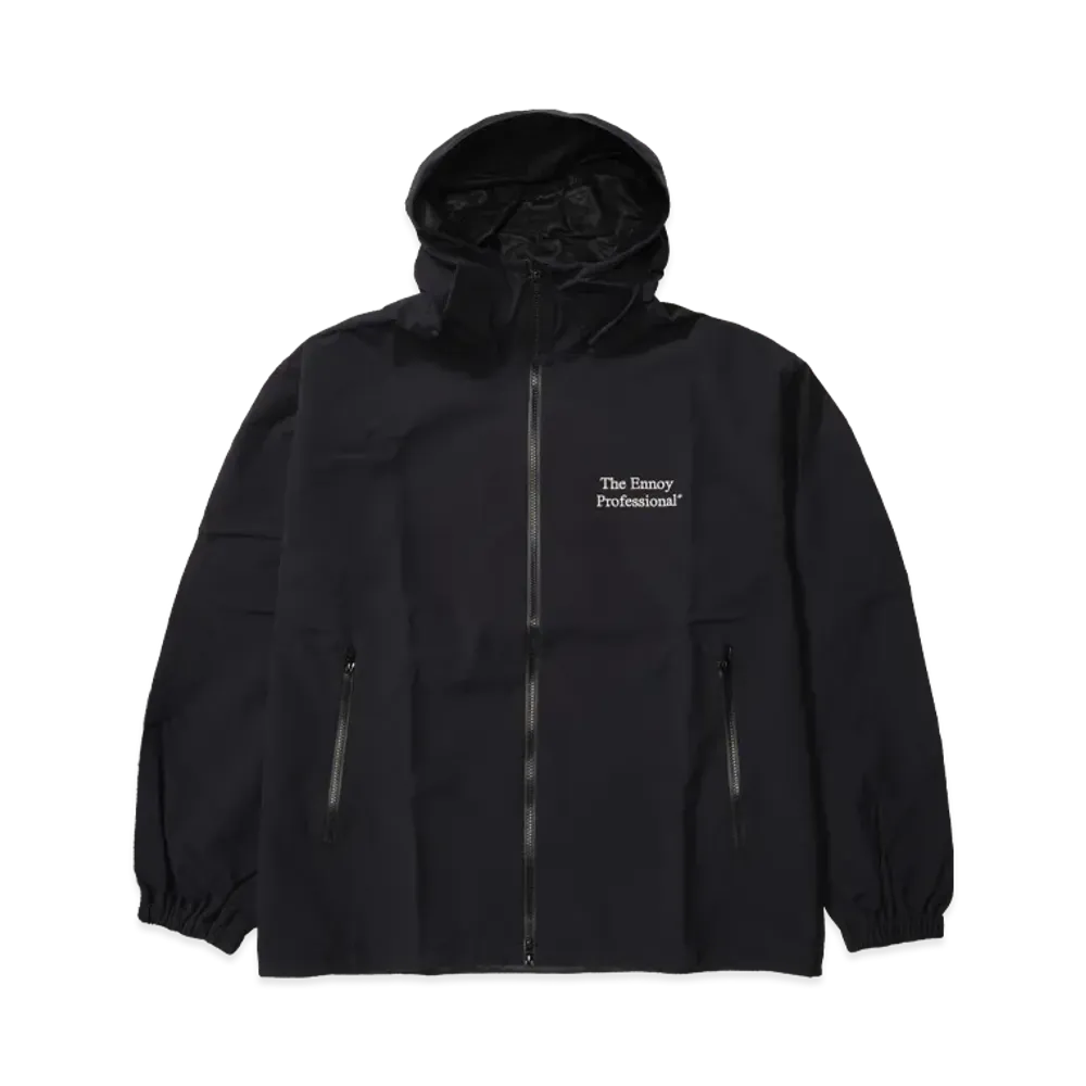 ENNOY 3Layer Shell Hoodie "Black"