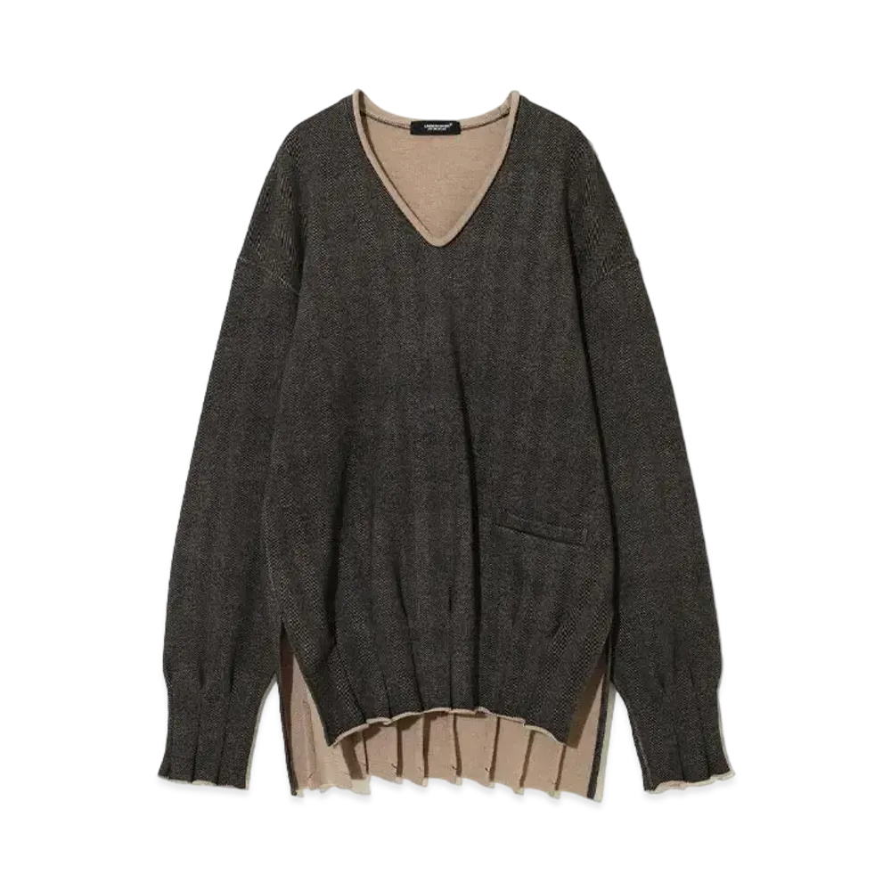 UNDERCOVER Transfer Print Sweat Pullover "Brown Base"