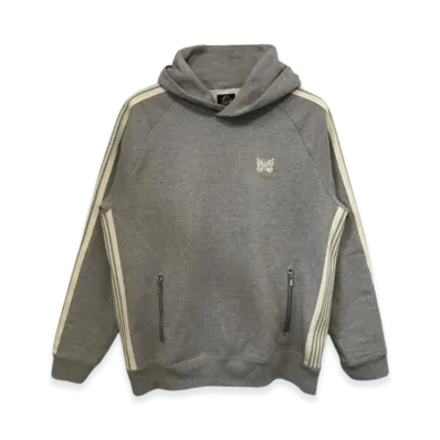 NEEDLES Logo Embroidery Track Hoodie "Grey"