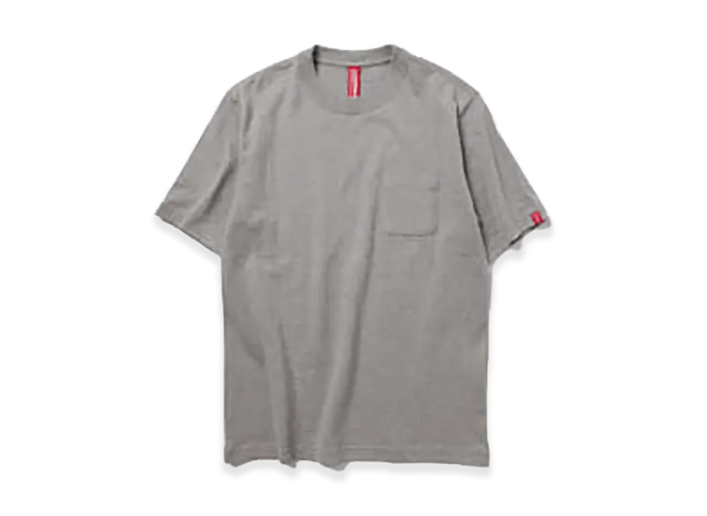 BEAMS JAPAN x LOOPWHEELER Pocket T-Shirt "Gray"