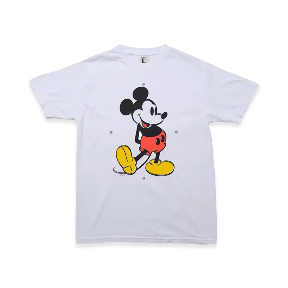 Weber x Disney Collection Mickey Mouse / Proof Printing Tee "White"