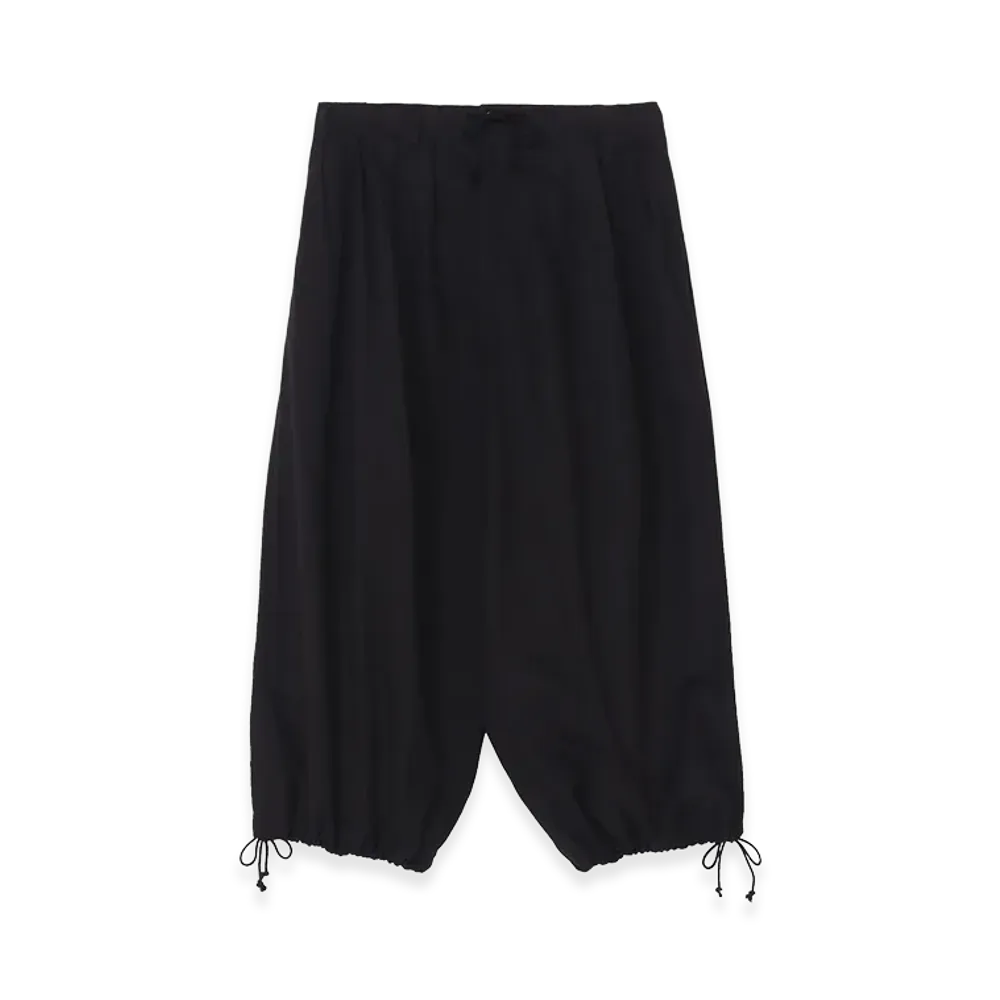 WILDSIDE YOHJI YAMAMOTO Katsuragi Cotton Balloon Pants "Black"