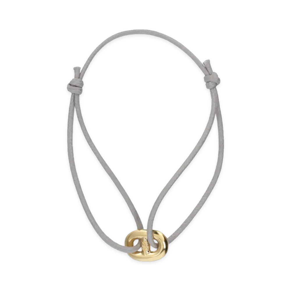 WIND AND SEA x IVXLCDM Mariner Cord Bracelet "Light Gray Gold"