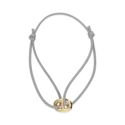 WIND AND SEA x IVXLCDM Mariner Cord Bracelet "Light Gray Gold"