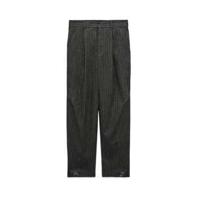 ADERERROR x ZARA Stripe Pants "Gray"