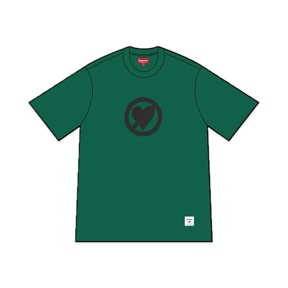 Supreme No Love S/S Top "Dark Green"
