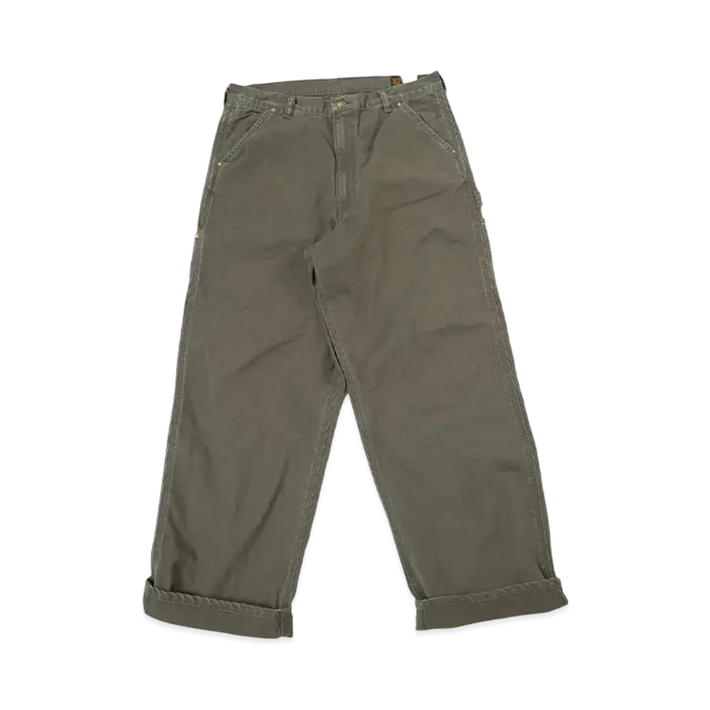 orSlow Dad's Fit Painter Pants "Army Green"