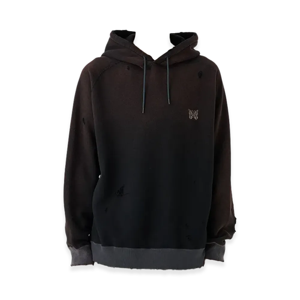 NEEDLES x Studious Exclusive 2-Tone Sweat Hoodie "Black"