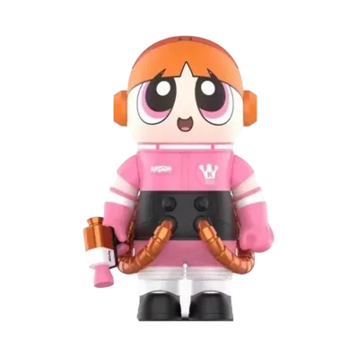 Pop Mart MEGA SPACE MOLLY 400%+100% THE POWERPUFF GIRLS-Blossom