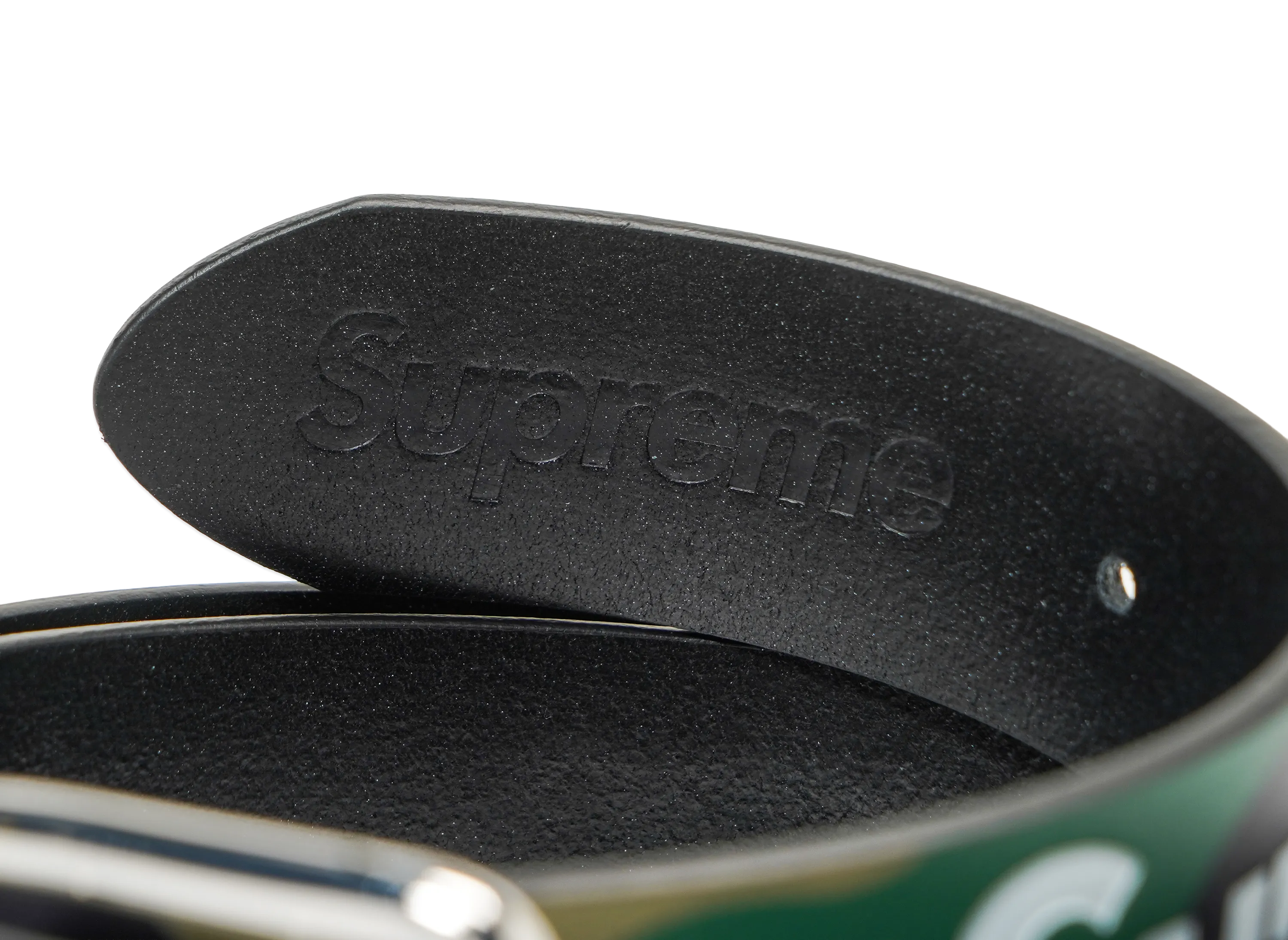 Supreme Repeat Leather Belt 