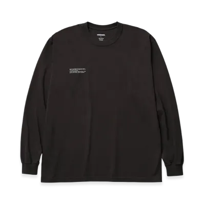 NEIGHBORHOOD NH. Tee LS-12 "Brown"