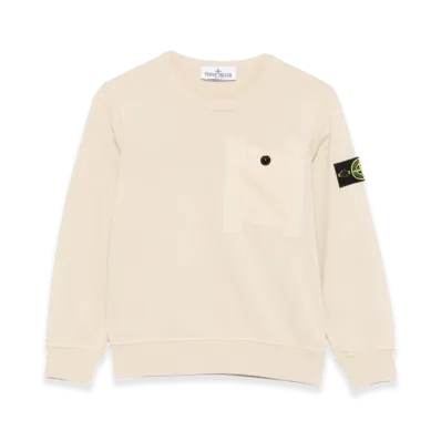 Stone Island Kids Sweatshirt "Beige"