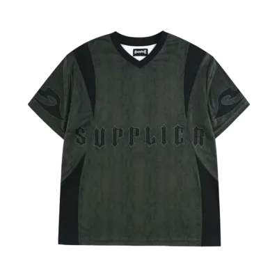 SUPPLIER Python Pattern Game Shirts "Black"