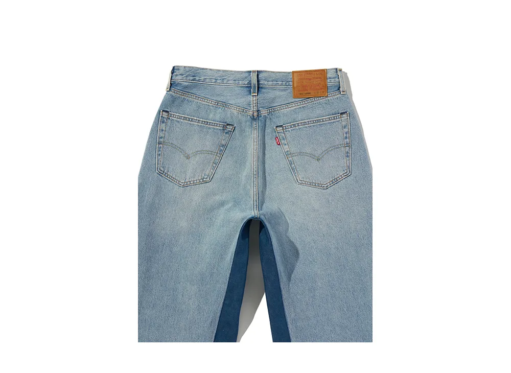 LEVI'S 501 Loose Customized Expansion Baggy Jeans V2 S/D 