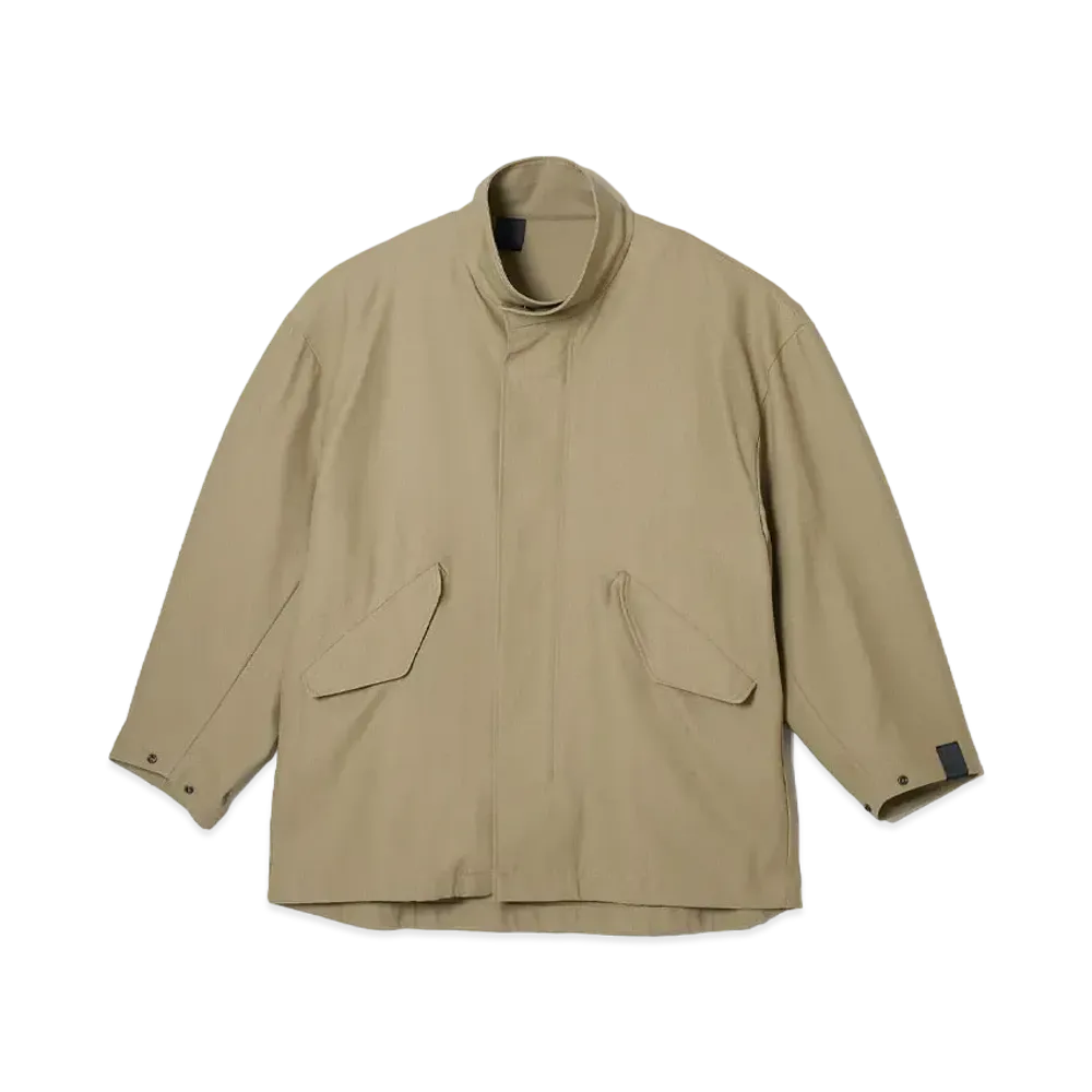 N.HOOLYWOOD Stand Collar Coat "Beige"