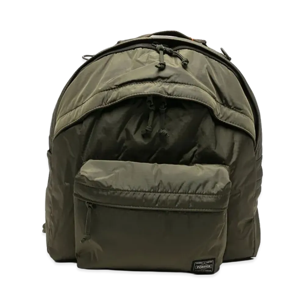 PORTER Double Pack Daypack Small Backpack "Green"