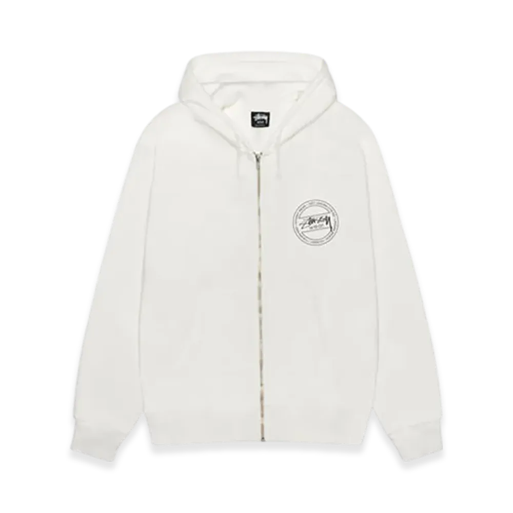 Stussy Wear Zip Hoodie Pigment Dyed "Natural"