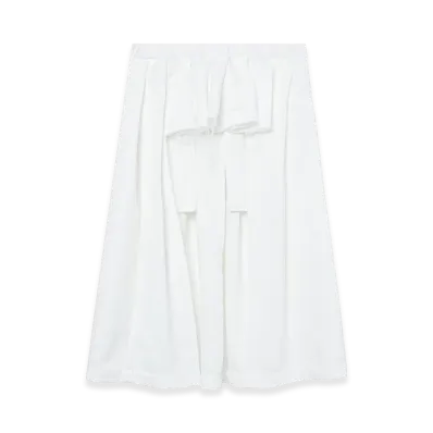 BLACK COMME des GARCONS Ruffle Pleated Skirt "Black"