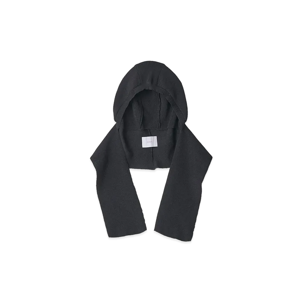ssstein Cotton Polyester Rib Knit Balaclava "Black"