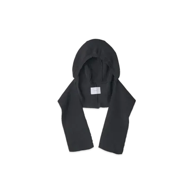 ssstein Cotton Polyester Rib Knit Balaclava "Black"