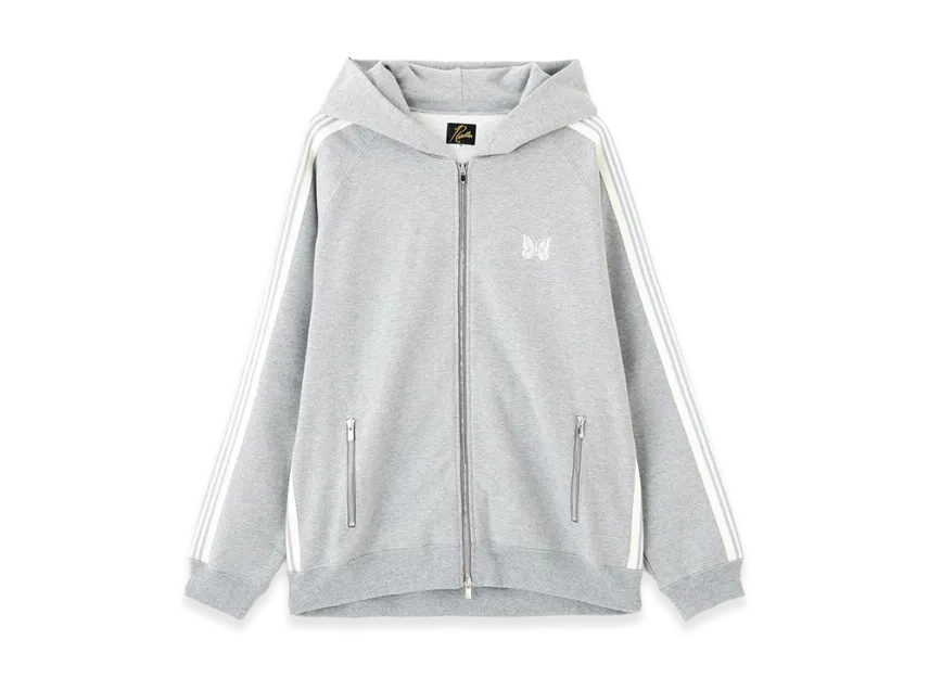 NEEDLES x LHP Zip Track Hoody - Cotton Jersey NEEDLES x LHP Zip Track Hoody - Cotton Jersey