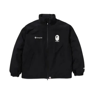 A BATHING APE Gore-Tex Glow In The Dark Down Jacket "Black"