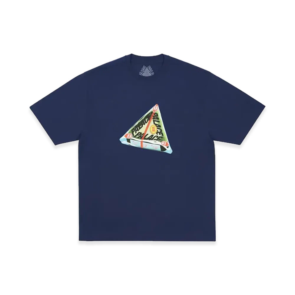 PALACE Tri Onigiri T Shirt "Navy"