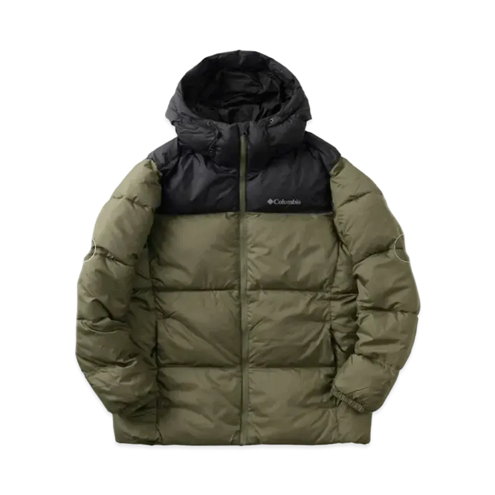 Columbia One Point Bicolor Design Perfect Hooded Jacket "Olive"