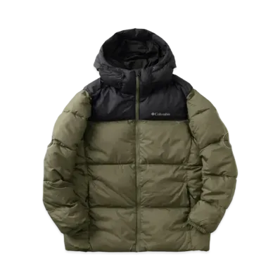 Columbia One Point Bicolor Design Perfect Hooded Jacket "Olive"