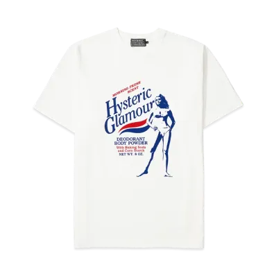 HYSTERIC GLAMOUR Hysteric Body Powder Tee "White"
