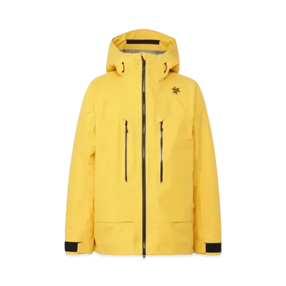 Goldwin Gore-Tex 3 Layer Jacket (Ski / Men's) "Marron Yellow"