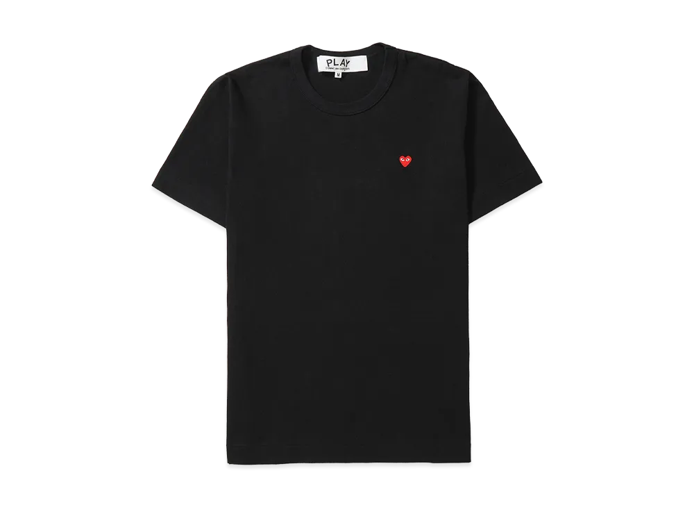 COMME des GARCONS PLAY CDG AX-T304-051 "Black"