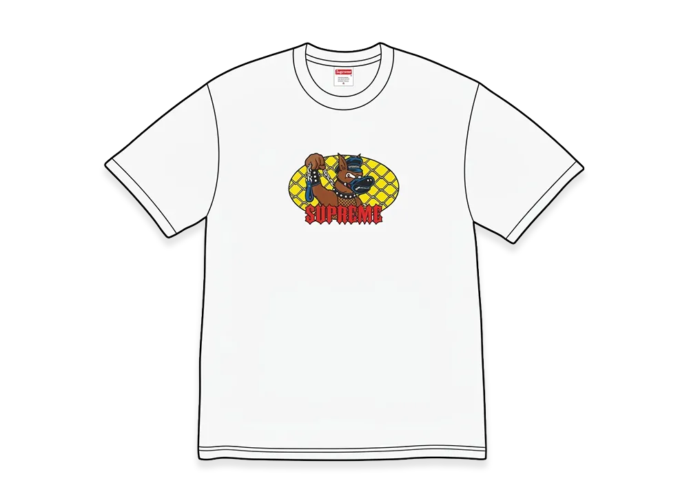 Supreme Leash Tee "White"