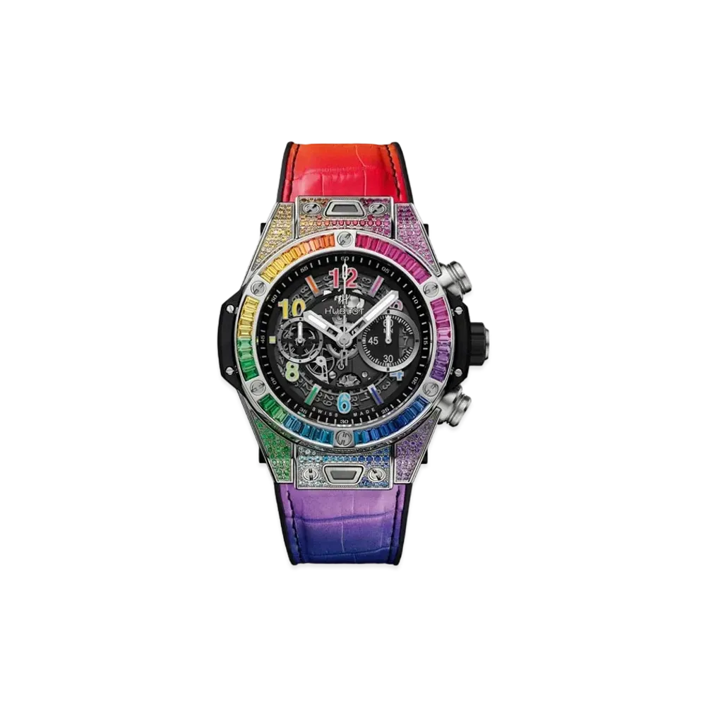 HUBLOT Big Bang Unico Titanium Rainbow 45mm
