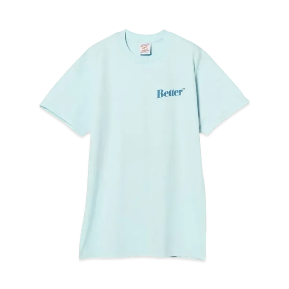 BEAMS x Better (TM) Gift Shop Cash On Table Tee "PowderBlue"