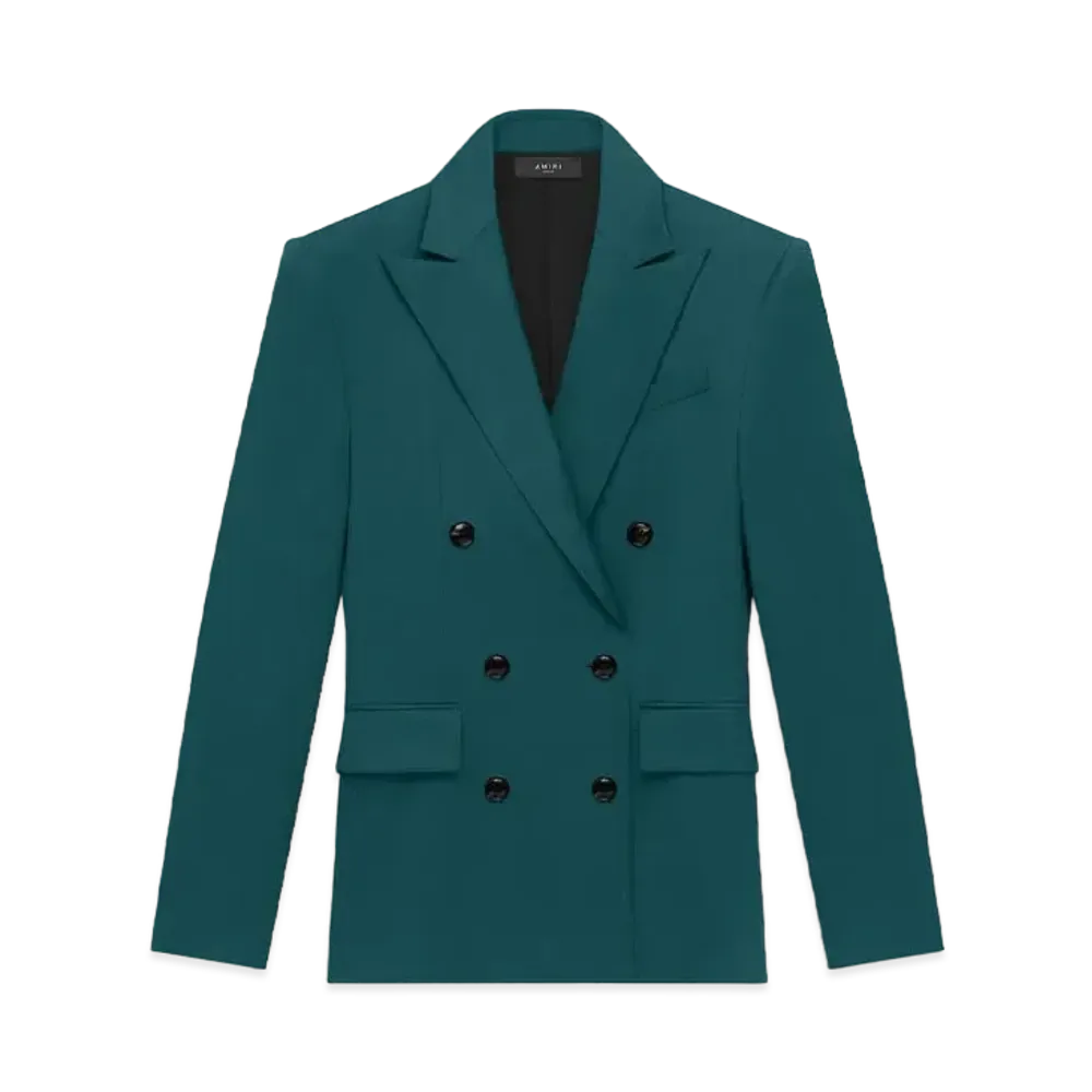 AMIRI DB Wool Blazer "Rain Forest"