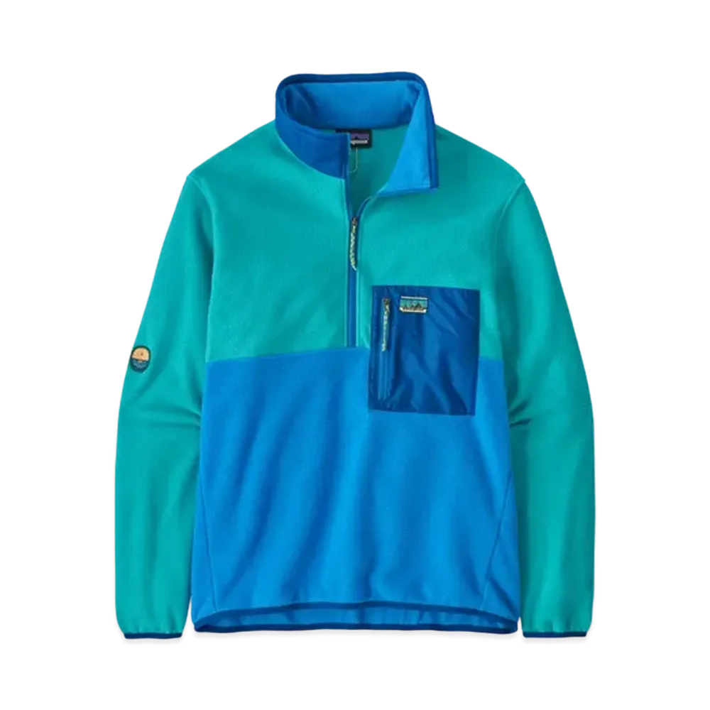 patagonia Men's Microdini 1/2 Zip Pullover "Vessel Blue"