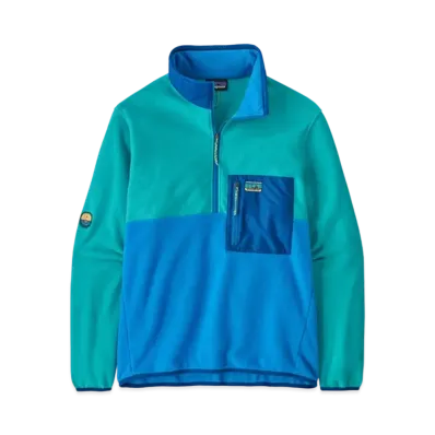patagonia Men's Microdini 1/2 Zip Pullover "Vessel Blue"