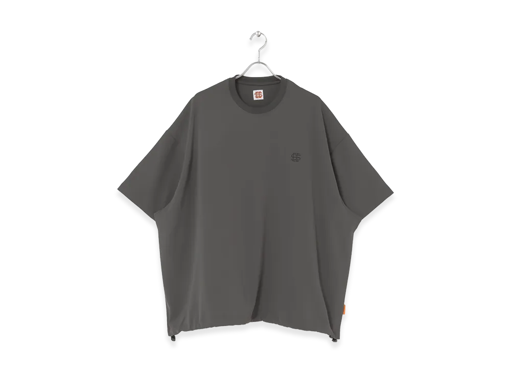 SEE SEE Super Big SS Tee W/D "Charcoal"