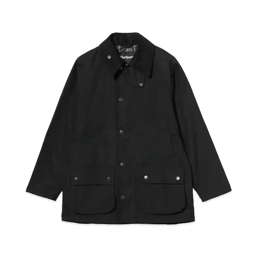 Barbour x BEAMS F Bedale Classic Fit Peach Skin Jacket "Black"
